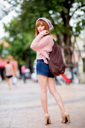 Beautiful asian girlの写真素材