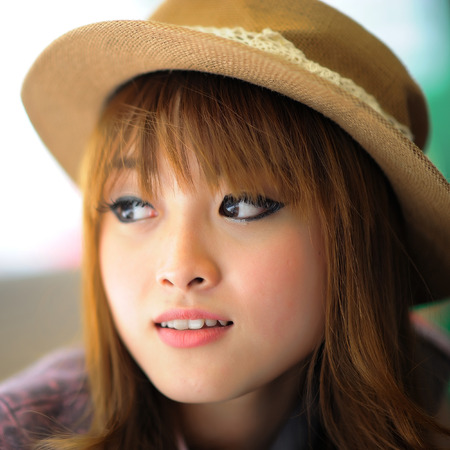 Beautiful asian girlの写真素材