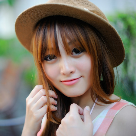 Beautiful asian girlの写真素材