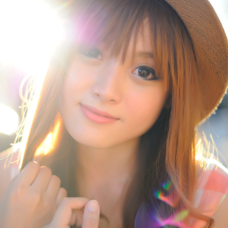 Beautiful asian girlの写真素材