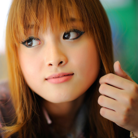 Beautiful asian girlの写真素材