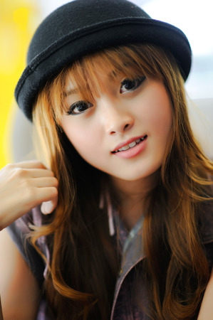 Beautiful asian girlの写真素材