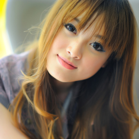 Beautiful asian girlの写真素材