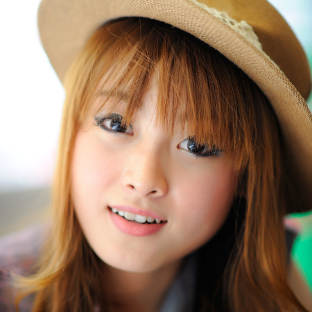Beautiful asian girlの写真素材