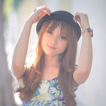 Beautiful asian girlの写真素材