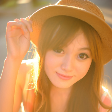 Beautiful asian girlの写真素材