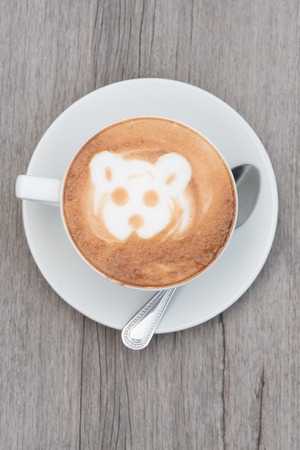 Latte' Art Coffeeの写真素材
