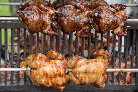 roast chickenの写真素材