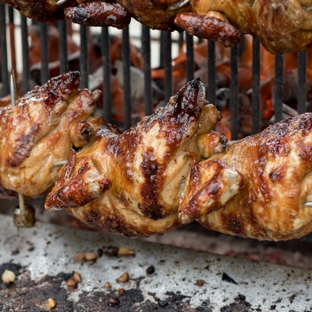 roast chickenの写真素材