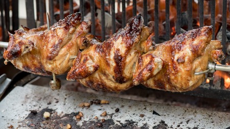 roast chickenの写真素材