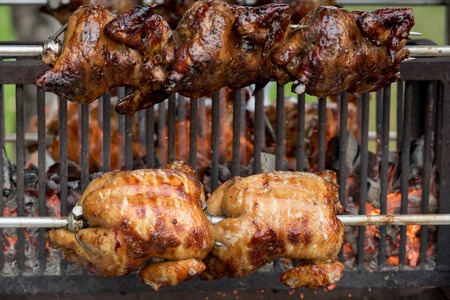 roast chickenの写真素材