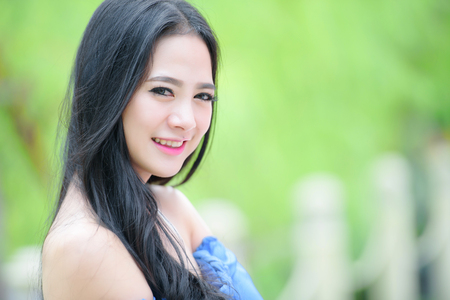 Beautiful asian girlの写真素材