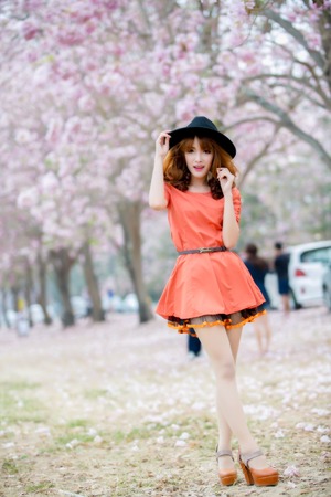 Beautiful asian girlの写真素材