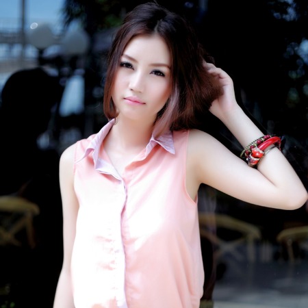Beautiful asian girlの写真素材
