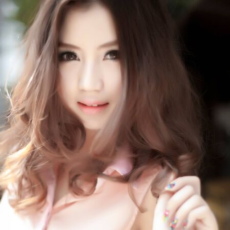 Beautiful asian girlの写真素材