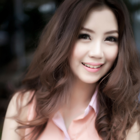 Beautiful asian girlの写真素材