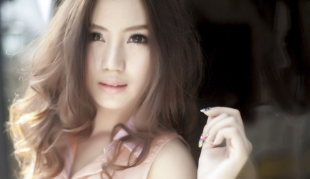Beautiful asian girlの写真素材