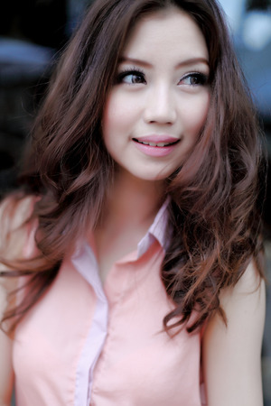 Beautiful asian girlの写真素材