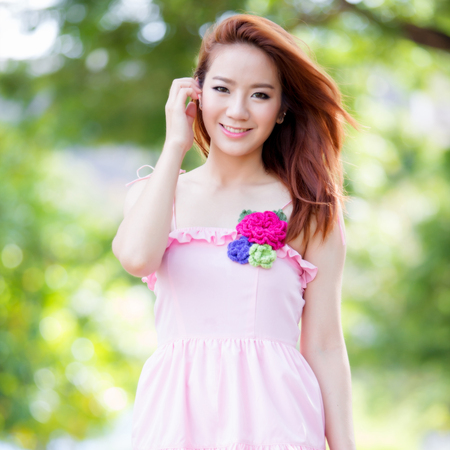 Beautiful asian girlの写真素材