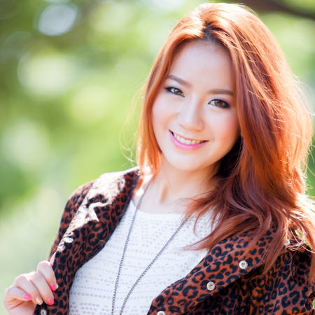 Beautiful asian girlの写真素材