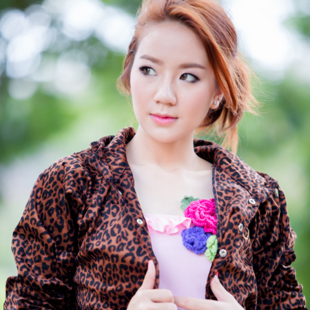 Beautiful asian girlの写真素材