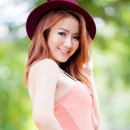 Beautiful asian girlの写真素材