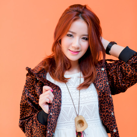 Beautiful asian girlの写真素材