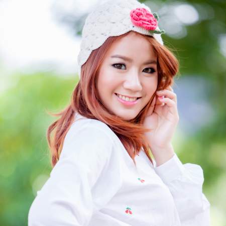 Beautiful asian girlの写真素材
