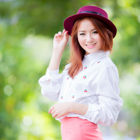 Beautiful asian girlの写真素材
