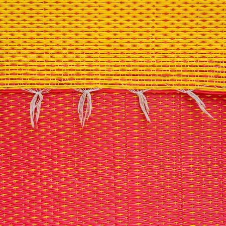 Red mat texture or backgroundの写真素材