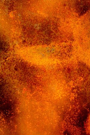 rusty corrugated iron metal texture