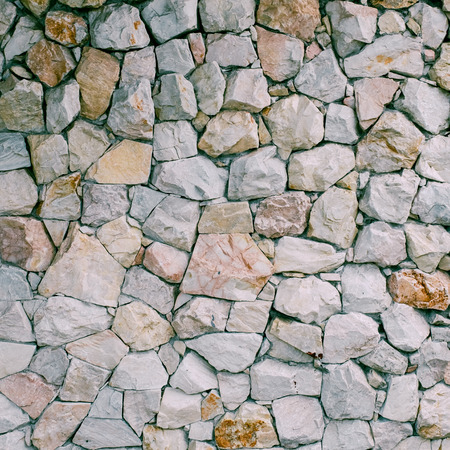 stone wall construction textureの写真素材