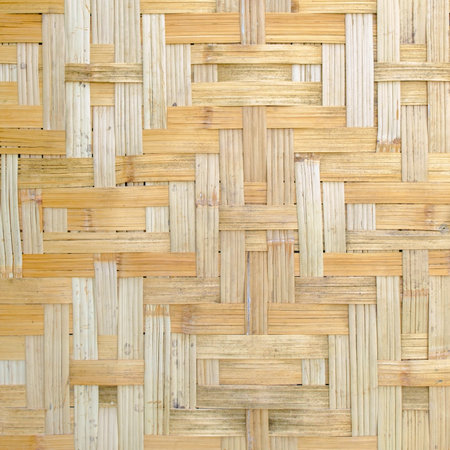 bamboo texture background in the coffee shopの写真素材