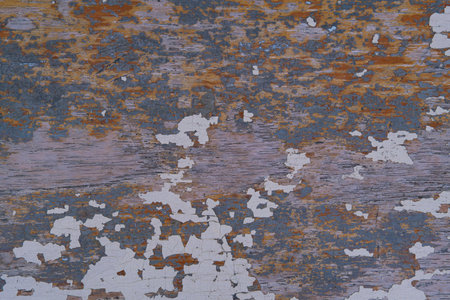 old paint wood background in the coffee shopの写真素材