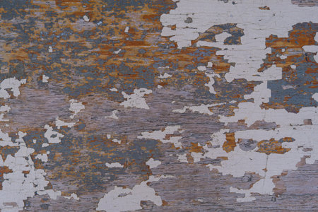 old paint wood background in the coffee shopの写真素材