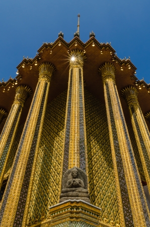Statue Buddha of Grand Palace Bangkok Thailandの写真素材