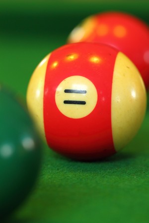 Billiard/Pool Ballsの写真素材