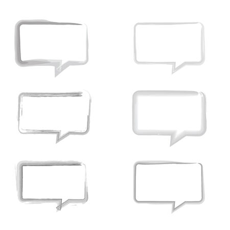 set grunge brush strokes for frames.の写真素材