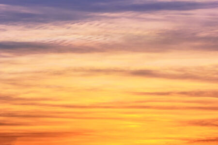 Beautiful sky, Fiery orange sunset sky. Orange And Yellow Colors Sunset.