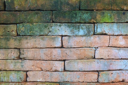 Old Wall texture, Background of brick wall with vintage look.の写真素材