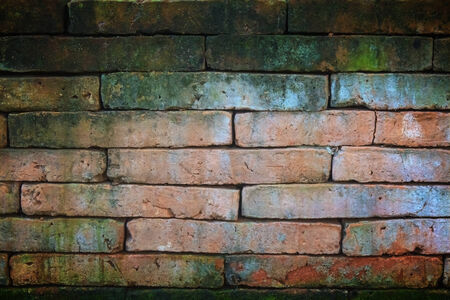 Old Wall texture, Background of brick wall with vintage look.