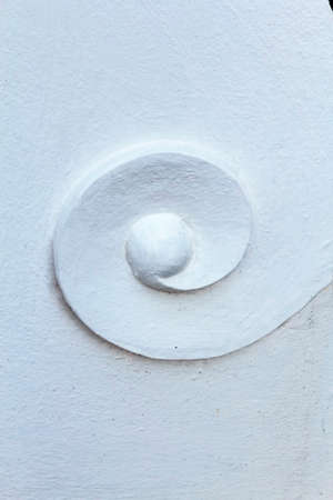 Spiral shape background, Spiral wall Flooring and wall decoration background.の写真素材