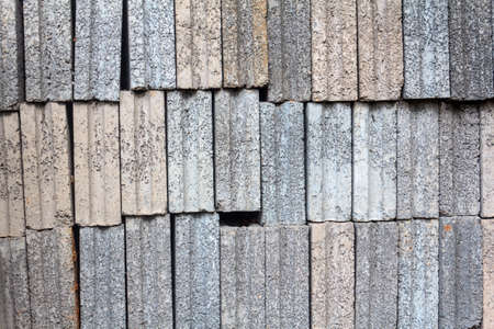 Background of brick wall with vintage look.の写真素材