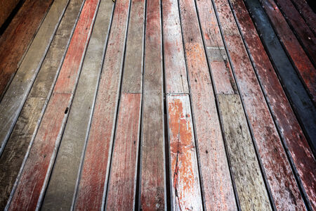 Old vintage wood tee texture background pattern.の写真素材