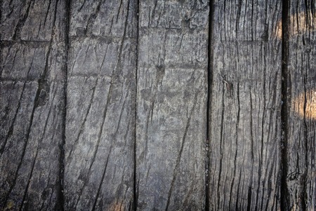 Old vintage wood tee texture background pattern.の写真素材