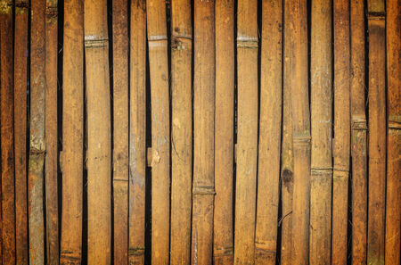 Vintage bamboo wall texture with natural pattern.の写真素材
