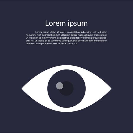 Eye drop line icon. Eye Care vector logo design. Eye with tear vector illustration. Eye with drop outline style design, designed for web and app. vector, illustrationのイラスト素材