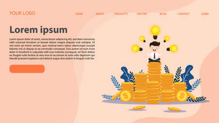 Scientific medical illustration of human brain stroke illustration. Types of human brain stroke illustration. vector, espのイラスト素材