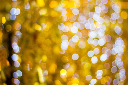 blurred abstract bokeh background for Decorations for New Year and Holidays, Christmas ball light