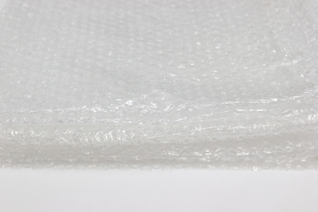 industrial bubble wrap material surface for protection product cracked or insurance During transit